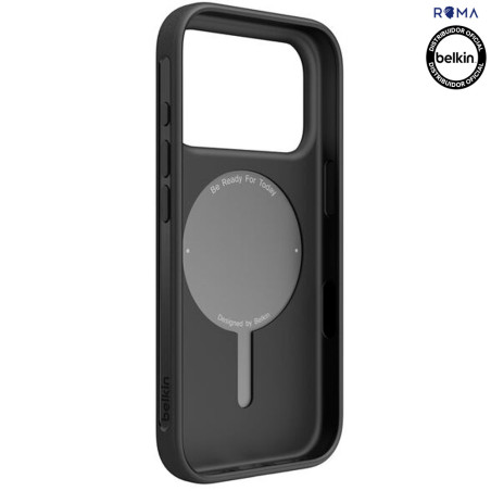Case Belkin iPhone 17 Pro Max SheerForce Dual Layer Candy Soft Preto - MSA040FQBK