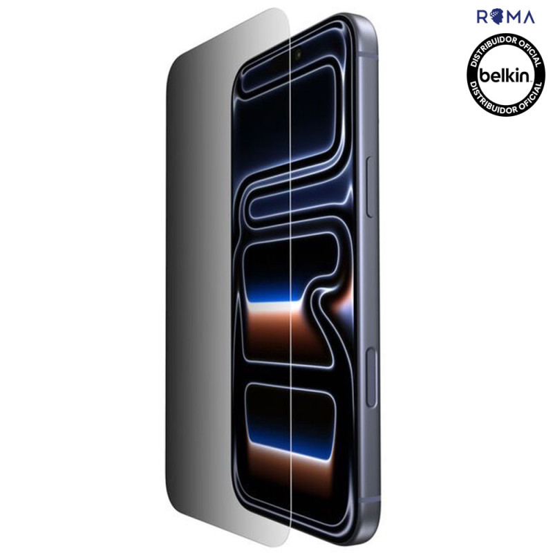 Protetor de Tela Belkin para iPhone 17 Pro Priv Temperado - SFA134ZW