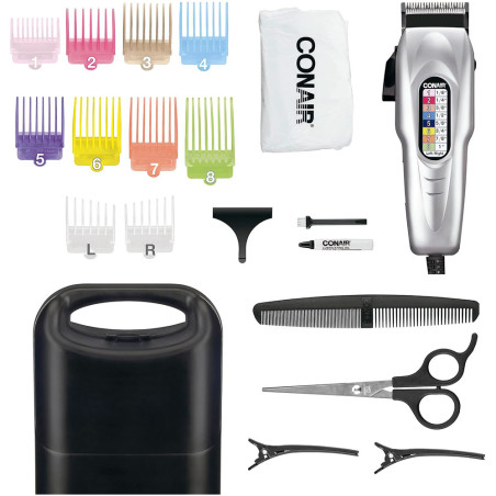 Kit de Corte de Cabelo com Pentes Numerados Conair HC408R - 110V