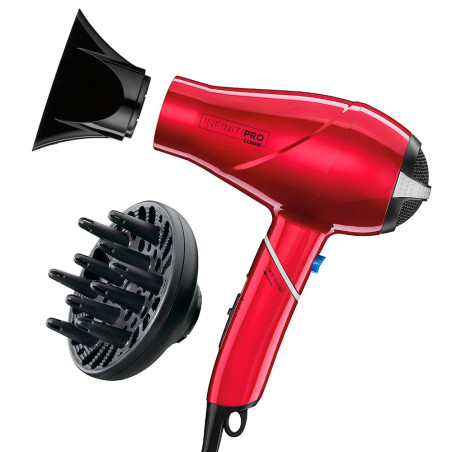 Secador de Cabelo Conair 270NR InfinitiPro 1.875W Folding Dryer F/H Red