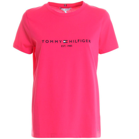 Camiseta Tommy Hilfiger Feminina WW0WW26868-TZ8-00 S Bright Jewel