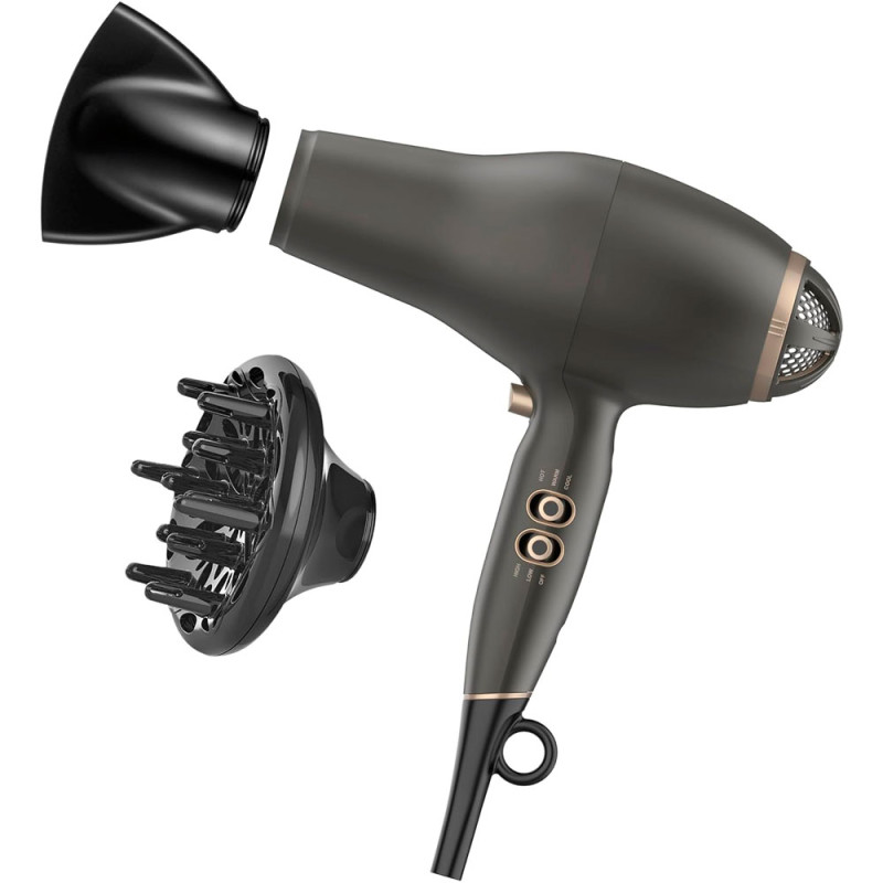 Secador de Cabelo Conair 680AL 1.600W InfinitiPro Copper Dryer- Alci