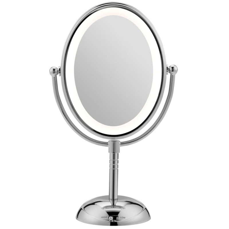 Espelho de Maquiagem Oval Com Luz LED Conair BE51LEDX 1X/7X