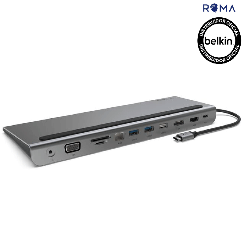 Belkin Dock Multiport USB-C 11 en 1 INC004BTSGY Estación