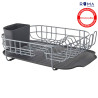 KitchenAid KEG197OSGR Escurridor Perfil Bajo - Gris