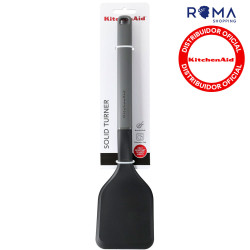 KitchenAid Spatula Solid Turner Charcoal Grey - Nylon 232 °C