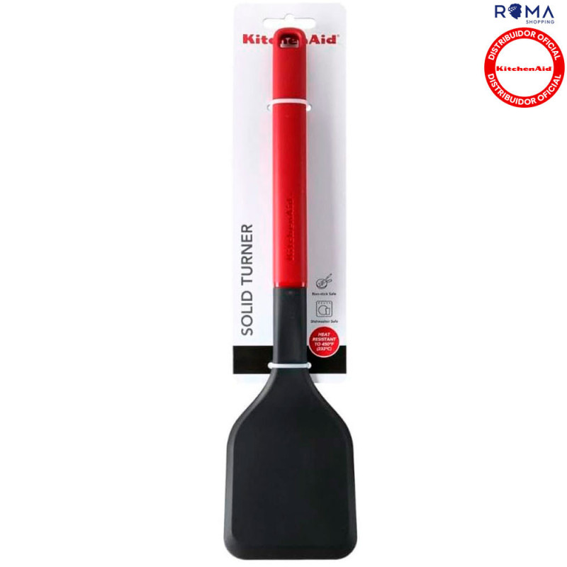 Espátula KitchenAid Solid Turner KHA001OHEREG – Vermelho