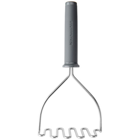KitchenAid Masher KHA008OHCHGG - Stainless Steel & Soft Handle