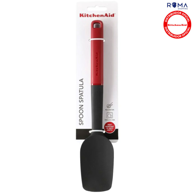 KitchenAid Espátula Cuchara KHA030OHEREG Empire Red - Silicona