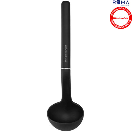 KitchenAid Concha 30 cm em Nylon Resistente ao Calor Matt Black