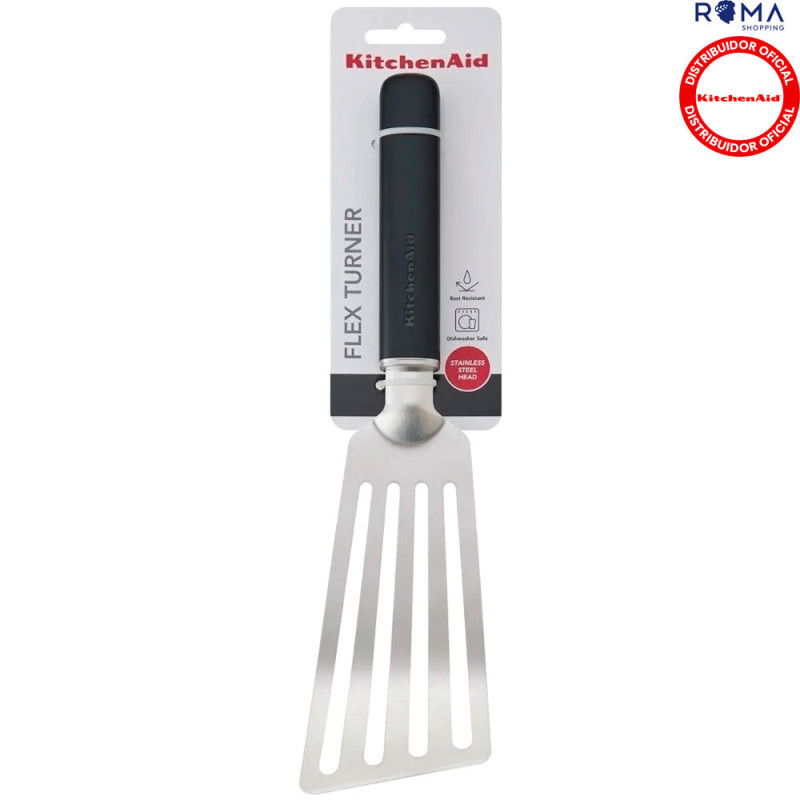 KitchenAid Espátula Flex KHH024OHOBEG Matt Black - 31,5 cm