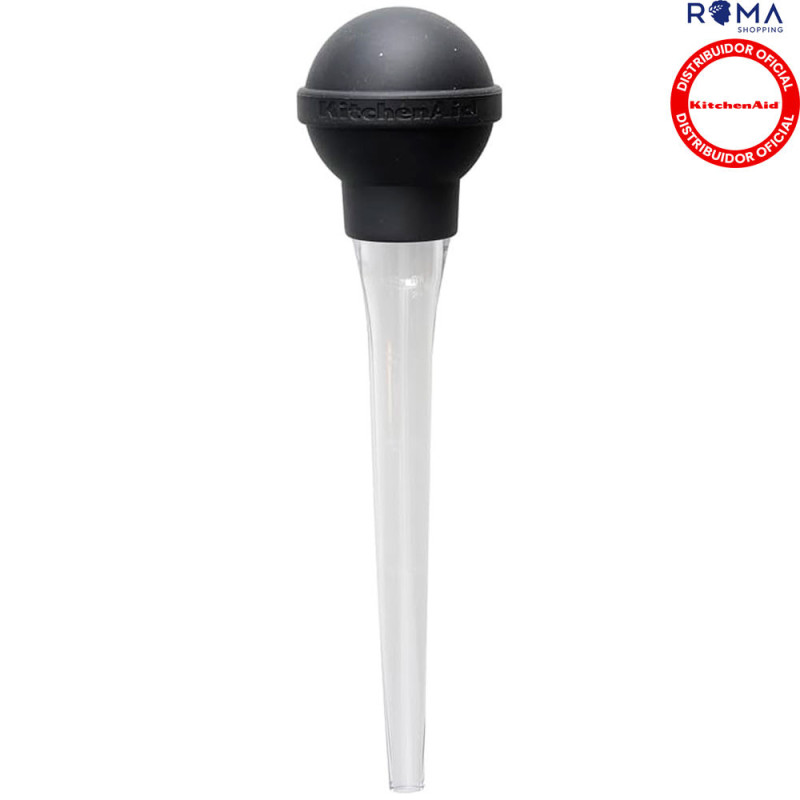 KitchenAid Injetor de Molhos Silicone 28 ml Preto Ônix
