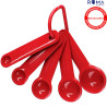 KitchenAid Colheres Medidoras 5 Peças – Vermelho Imperial