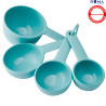 KitchenAid Kit 4 Copos Medidores KQG058OHMIG - Mineral Water