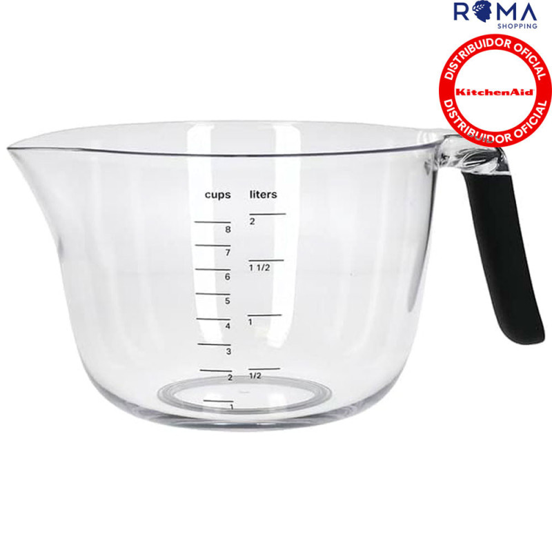 Tigela Medidora Multiuso KitchenAid 2L KQG078OSOBE Preto