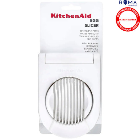 Cortador de Huevos KitchenAid KQG135OHWHE Branco - Hoja Inox