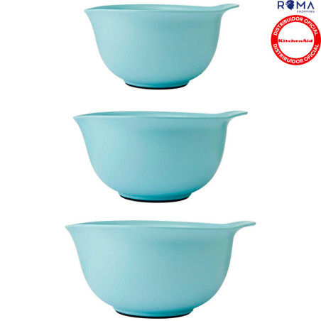 KitchenAid Kit 3 Tigelas de Mistura KQG175OHMIG Mineral Water