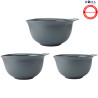 KitchenAid Kit 3 Tigelas KQG175OSCGG - Cinza Carvão