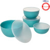Kit 4 Tigelas de Mistura KitchenAid KQG176OHMIG Mineral Water