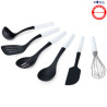 KitchenAid Jogo de Utensílios de Cozinha 6 Peças Branca