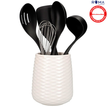 KitchenAid Jogo de Utensílios KQG561BXOBE Preto Ônix