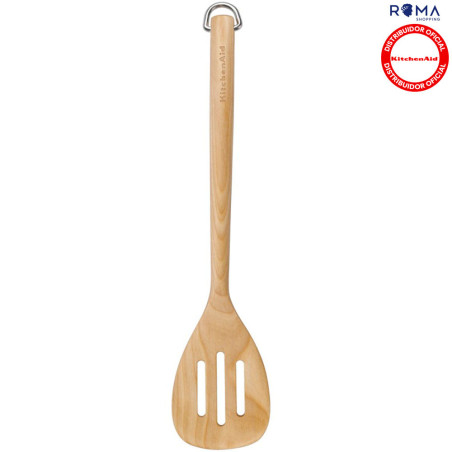 KitchenAid Espátula Vazada KQR702OHE - 34cm Bétula