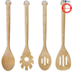 KitchenAid 4-Piece Utensil Set KQR752BXE Eco Birch