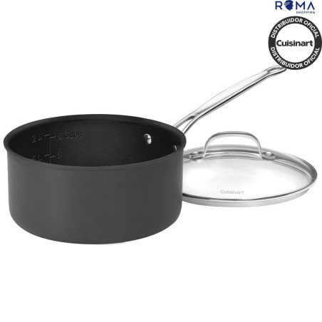 Panela Antiaderente Cuisinart Chef's Classic 3L Preto
