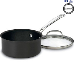 Cuisinart Chef's Classic Nonstick Saucepan 1.5L Black