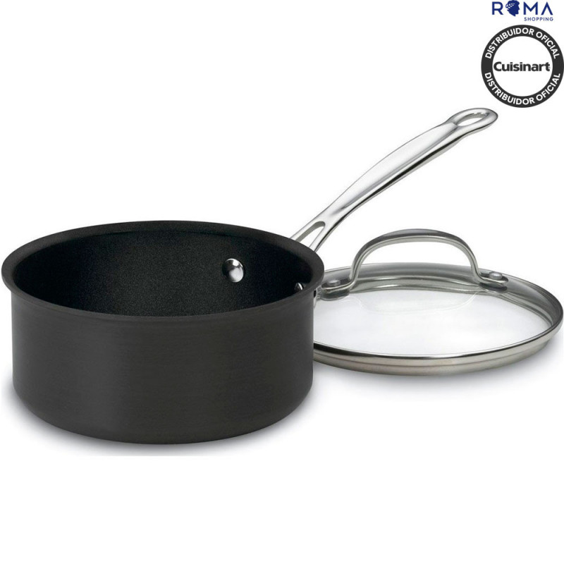 Panela Antiaderente Chef's Classic 1.5L Cuisinart Preto