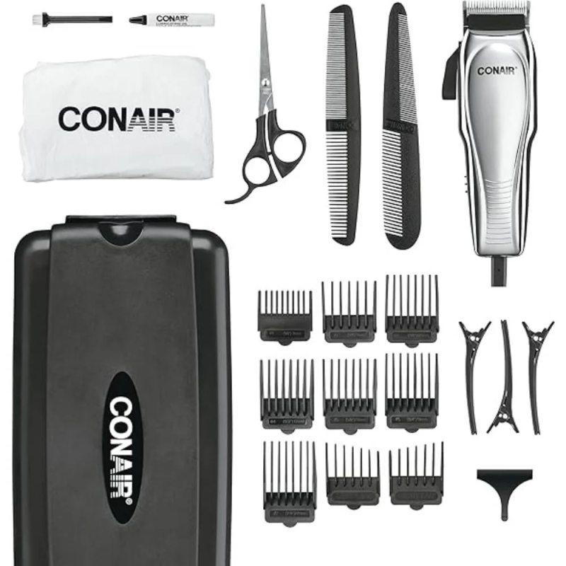 Máquina de Corte Profesional HC200GB Conair 21PC Plata 110V
