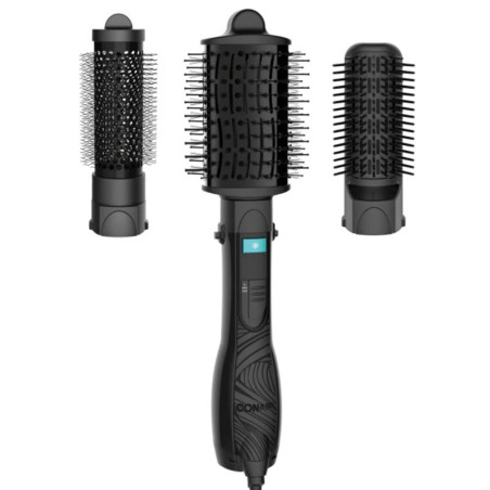 Escova Secadora e Modeladora Conair 3 em 1 Kit Curl 110V