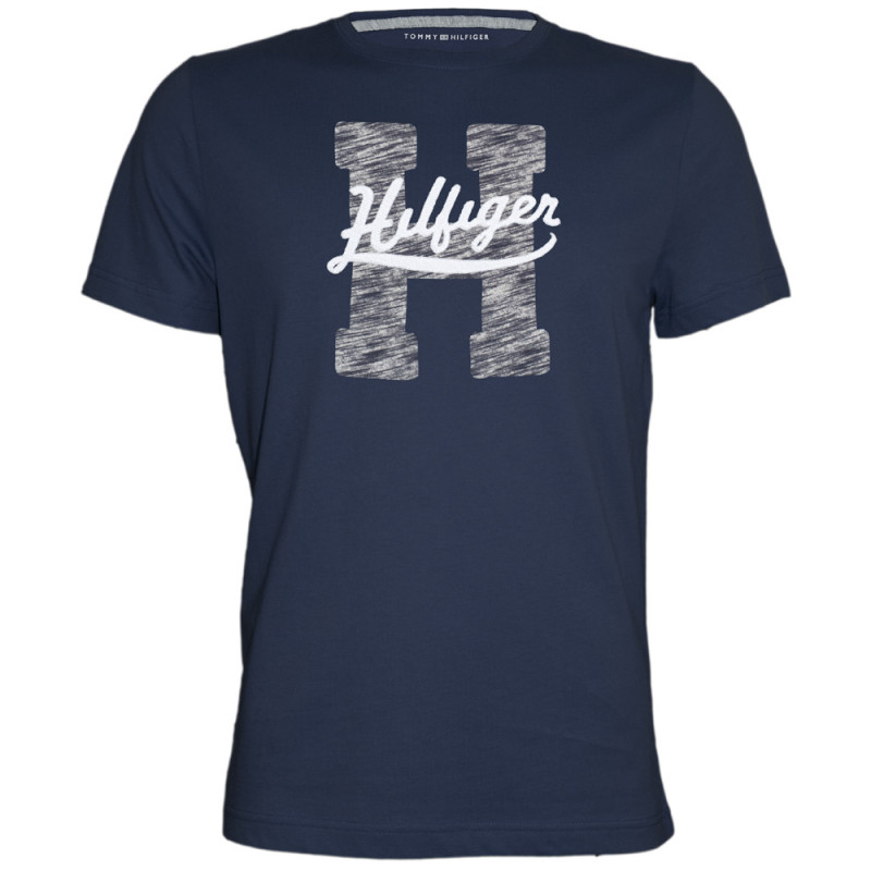 Tommy Hilfiger Men's T-Shirt C8878B6728-443 XXL Black