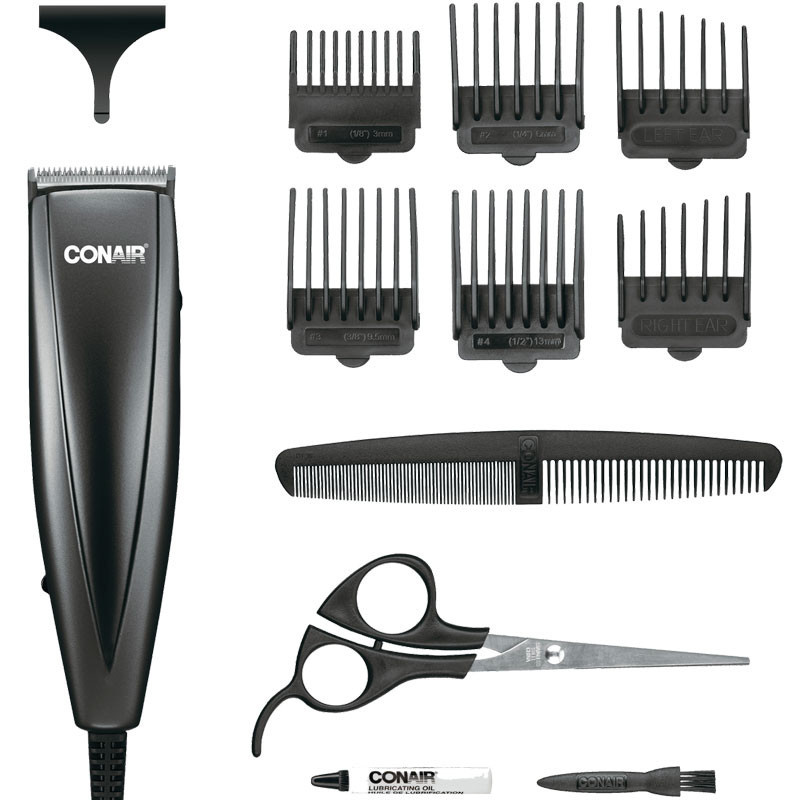 Conair HC108RGB 12PC Preto 110V - Máquina de Cortar Cabelo