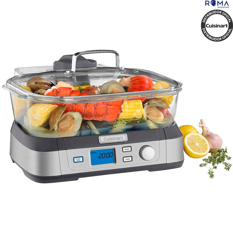 Vaporizador de Vidrio Cuisinart STM-1000C 5L 110V - Vapor Digital