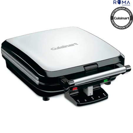 Wafleira Belga Cuisinart WAF-150NASC 4 Fatias 110V