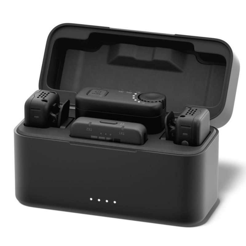 Kit Microfone GoPro AWMIC-010 Sem Fio - 2 transmissores