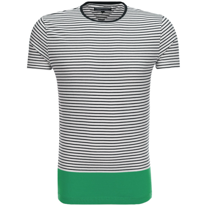 Camiseta Masculina Tommy Hilfiger MW0MW00837-903 L Blanco