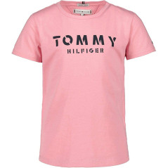 Camiseta Tommy Hilfiger Infantil Feminina M/C...