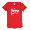 Camiseta Tommy Hilfiger Infantil Feminina M/C KG0KG04960-XA9-00 08 Racing Red