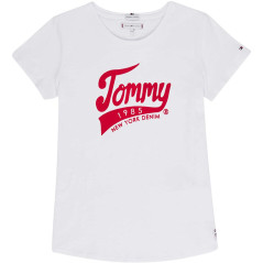 Camiseta Tommy Hilfiger Infantil Feminina M/C...