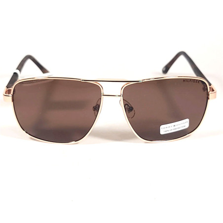 Óculos Tommy Hilfiger Masculino Percy OM528 Shiny Gold - 66396471-000-869-STD