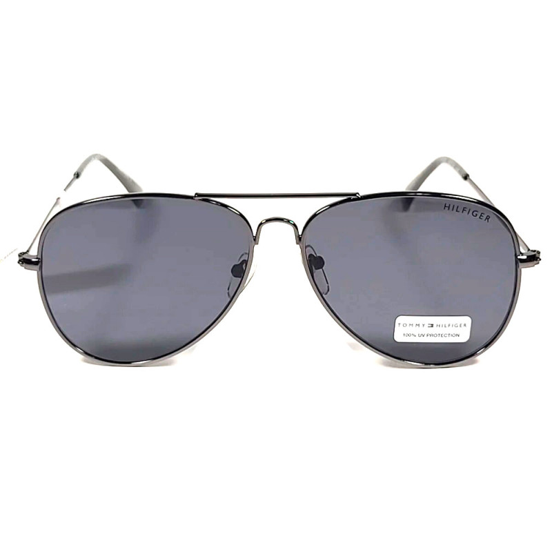 Óculos Tommy Hilfiger Unisex Simon OM514 Shiny Dark Gunmet - 66396437-000-870-STD