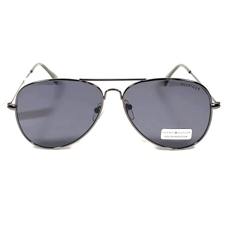 Óculos Tommy Hilfiger Unisex Simon OM514 Shiny Dark Gunmet - 66396437-000-870-STD