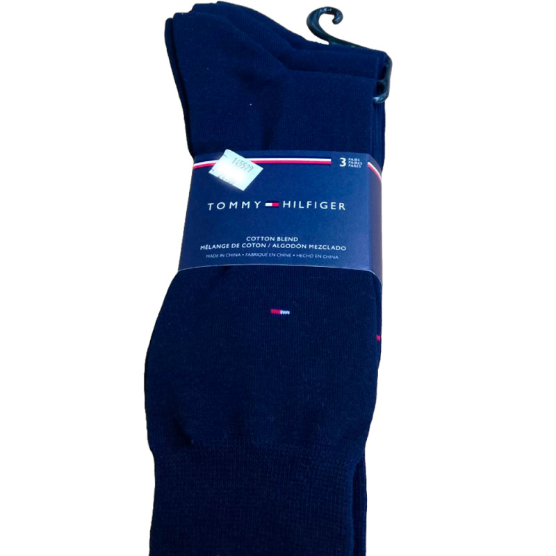 Meias Tommy Hilfiger Unisex ETV176-S45 OS 3 Pack
