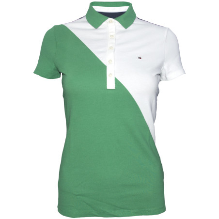 Camiseta Tommy Hilfiger Polo Feminina RM37678962-241 S Azul Verde