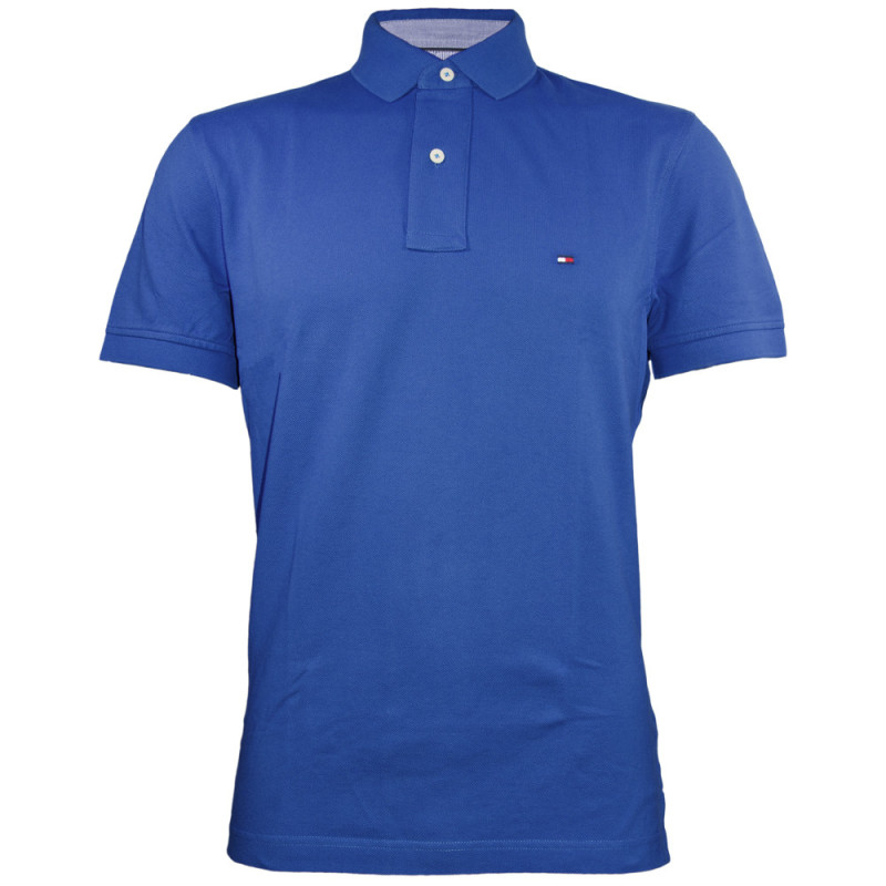 Tommy Hilfiger Men's Polo Shirt M Blue MW0MW03549-491