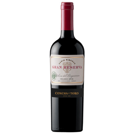 Vinho Riberas Malbec 750ML - cor violeta e taninos suaves