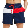 Short De Praia Tommy Hilfiger Masculino UB0UB00079-416 08 - Azul Marinho