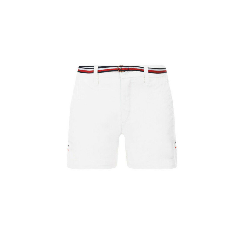 Short Tommy Hilfiger Feminina KG0KG03420-123 12- Branco